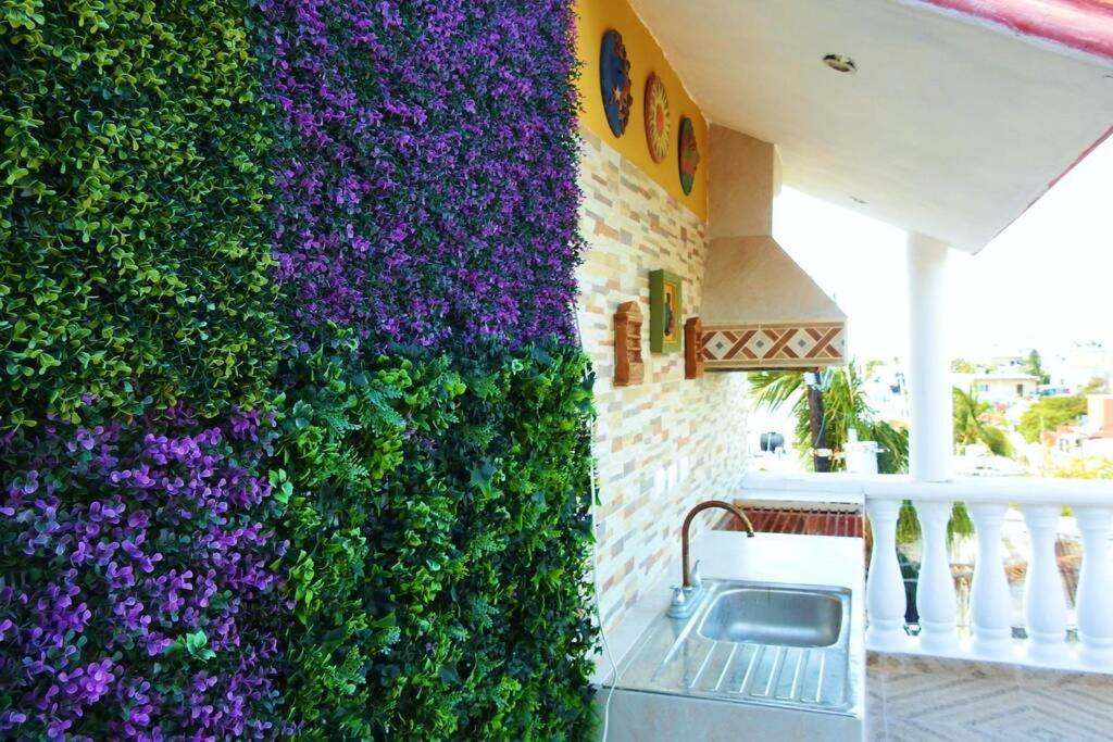 Apartmán Casa El Quinto Elemento, Departamento Tierra! Isla Mujeres Exteriér fotografie