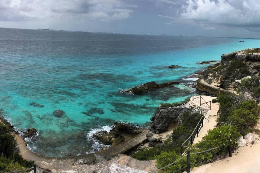 Apartmán Casa El Quinto Elemento, Departamento Tierra! Isla Mujeres Exteriér fotografie
