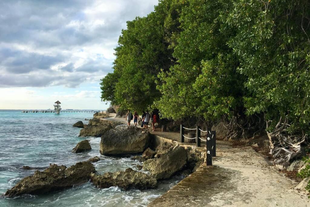 Apartmán Casa El Quinto Elemento, Departamento Tierra! Isla Mujeres Exteriér fotografie